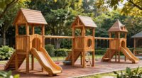 top 4 wooden swings