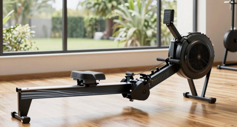 top air resistance rowing machines