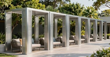 top aluminum pergola options