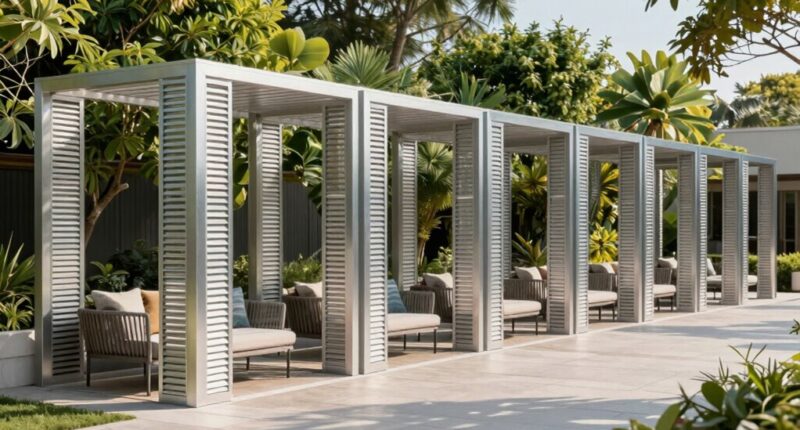 top aluminum pergola options