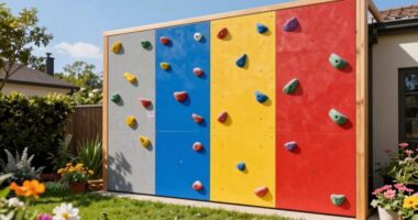 top backyard climbing wall kits