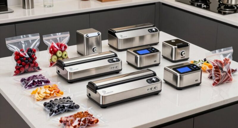 top chamber vacuum sealers