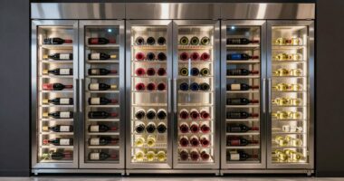 top dual zone wine coolers
