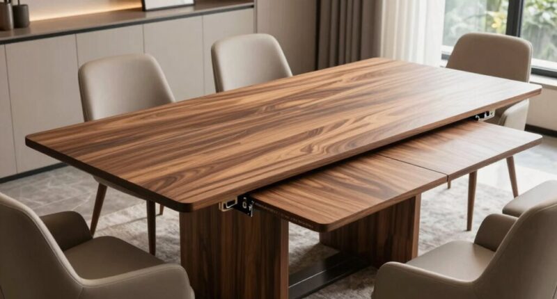 top extendable solid wood dining tables