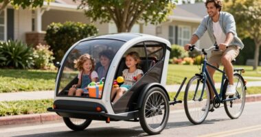 top family bike trailer 2026
