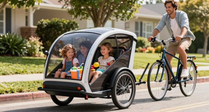 top family bike trailer 2026