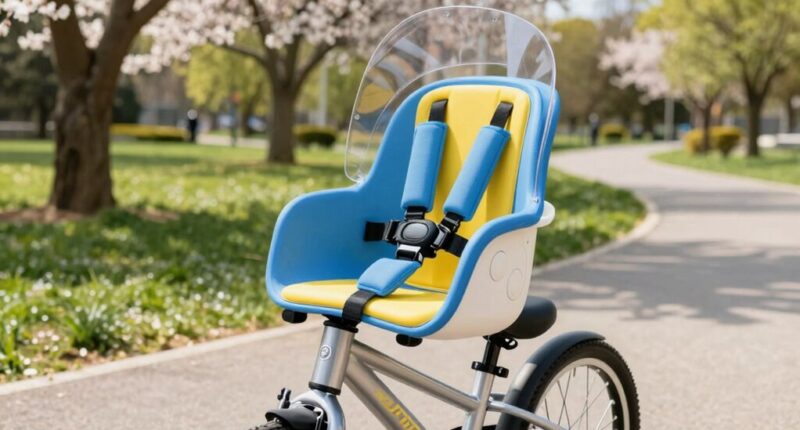 top front child bike seats