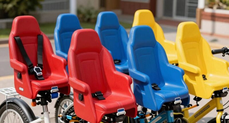 top front child bike seats