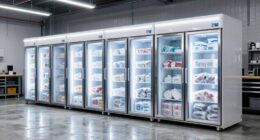 top garage chest freezers
