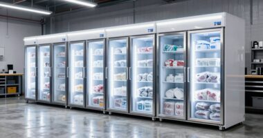 top garage chest freezers