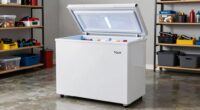 top garage ready freezer options