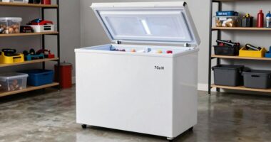 top garage ready freezer options
