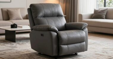 top glider recliners with usb