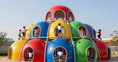 top kids climbing domes