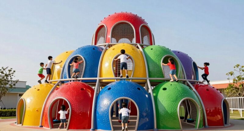 top kids climbing domes
