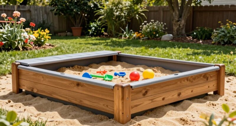 top large sandbox covers