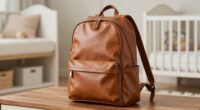 top leather backpack diaper bags