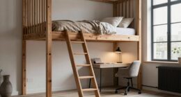 top loft bed desk combos