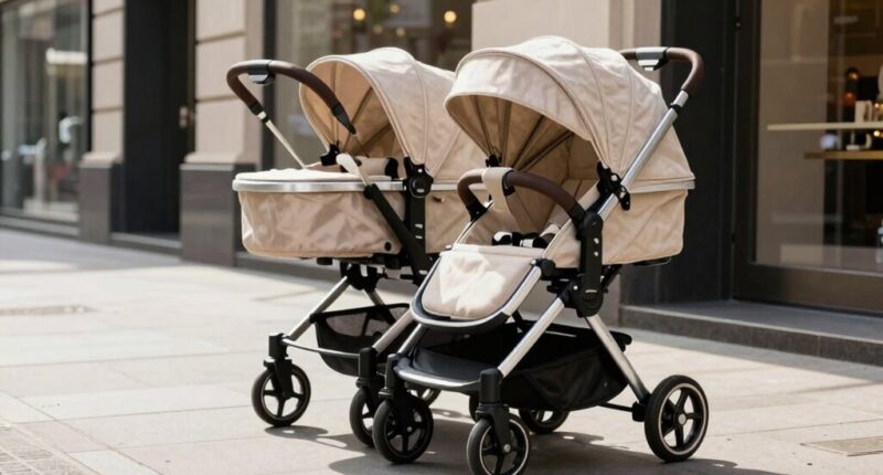 top luxury double strollers
