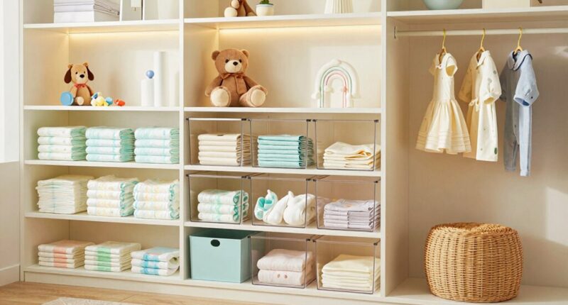 top nursery closet organizers