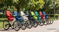 top rear child bike seats