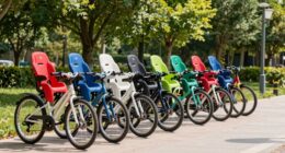 top rear child bike seats