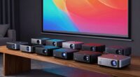 top short throw 4k projectors