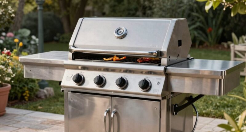 top stainless gas grills