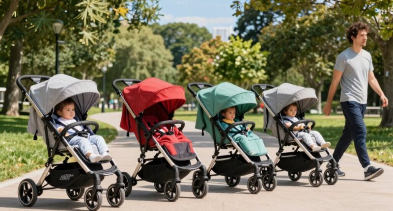 top suspension jogging strollers