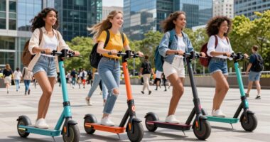 top teen electric scooters