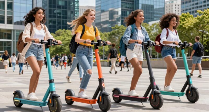 top teen electric scooters