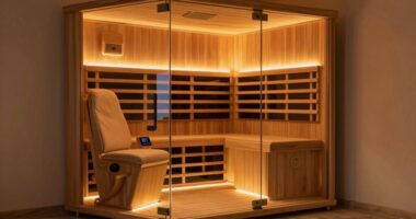 top two person infrared saunas