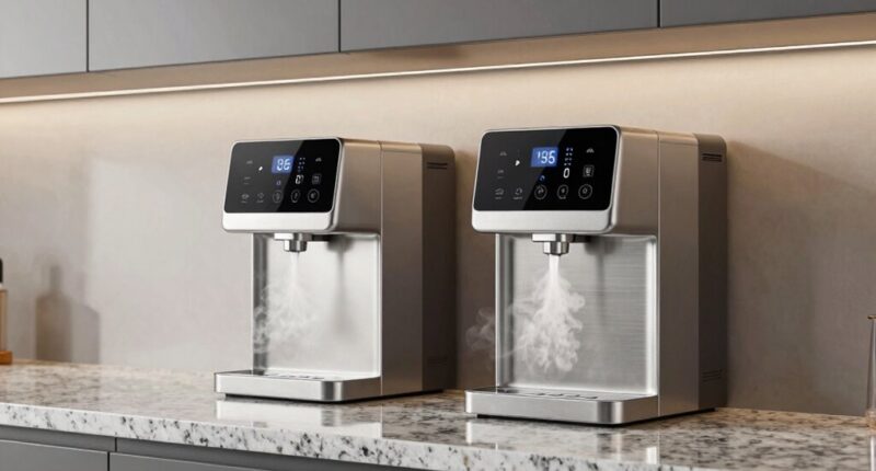 top under sink hot water dispensers