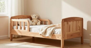 top wooden toddler bed