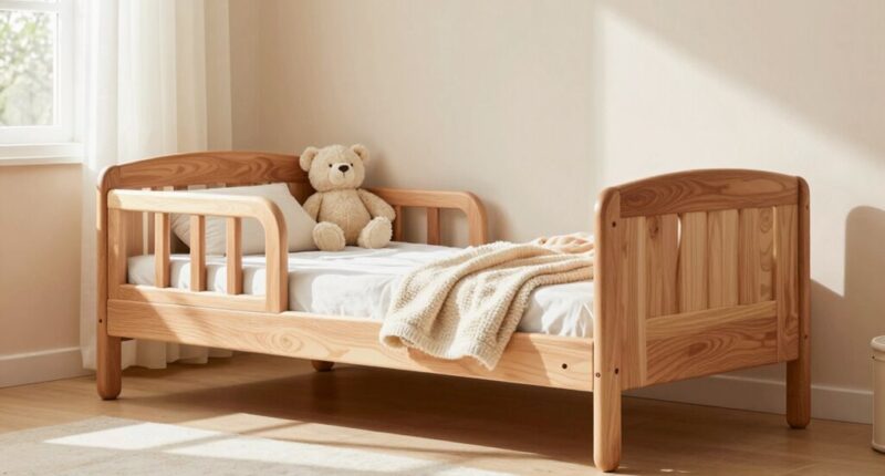 top wooden toddler bed