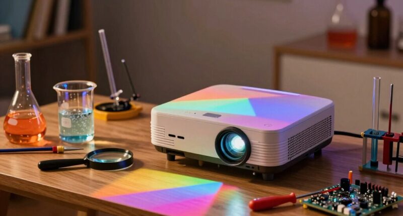 transforming projectors into labs