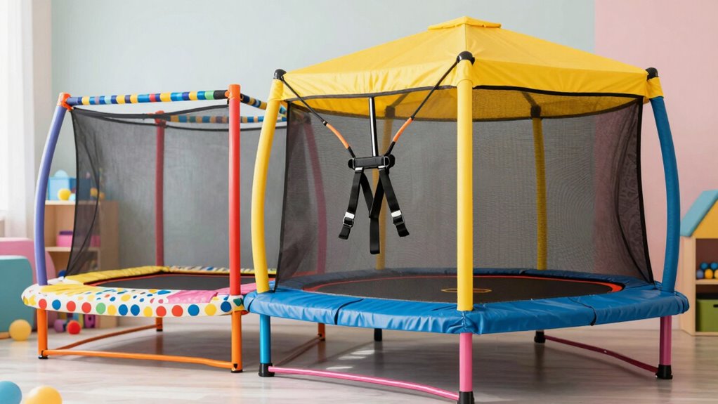 types of toddler trampolines