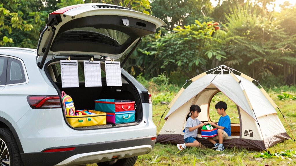 use detailed packing checklists