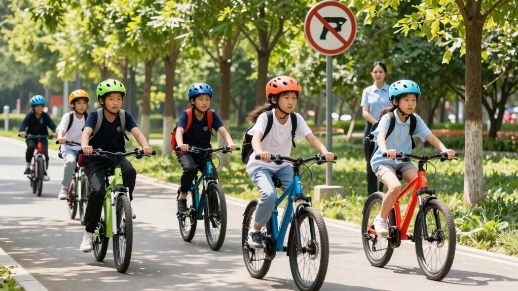 wear helmets and gear