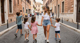 Chrissy Teigen Shares Sweet Family Photos of Roman Adventure with Her 4 Kids to Support John Legend on Tour
