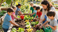 How Kids Help Grow 30,000 Pounds Of Produce In A Food Desert