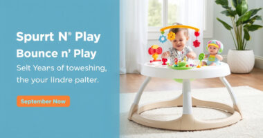 Smart Steps Bounce N’ Play Review: September Baby Sale Pick