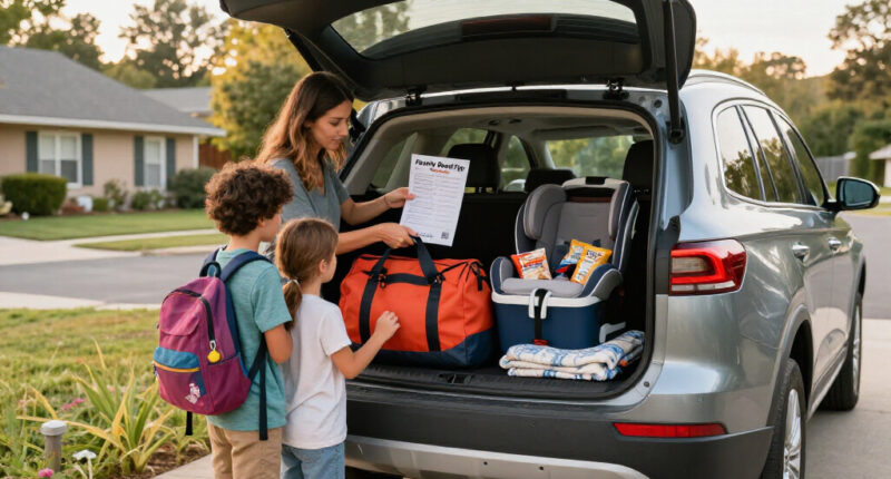 Family Road Trip Packing Checklist 2026