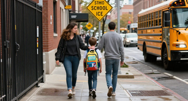 Opinion: NYC Schools Are Protected From ICE. Its Sidewalks Aren’t